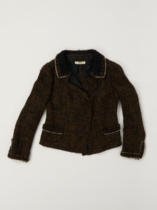 Prada Tweed Blazer - Vintage