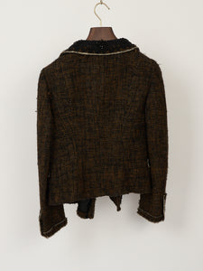 Prada Tweed Blazer - Vintage