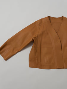 Sportmax Leather Kimono Jacket