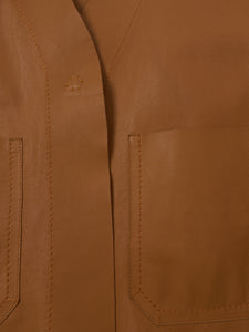 Sportmax Leather Kimono Jacket