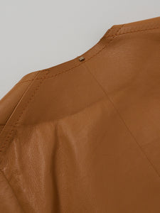 Sportmax Leather Kimono Jacket