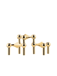 STOFF Nagel candle holder (set with 3 pcs) - solid brass